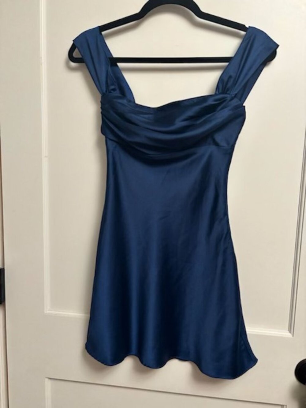 Chic Navy Blue dress by Beginning Boutique.